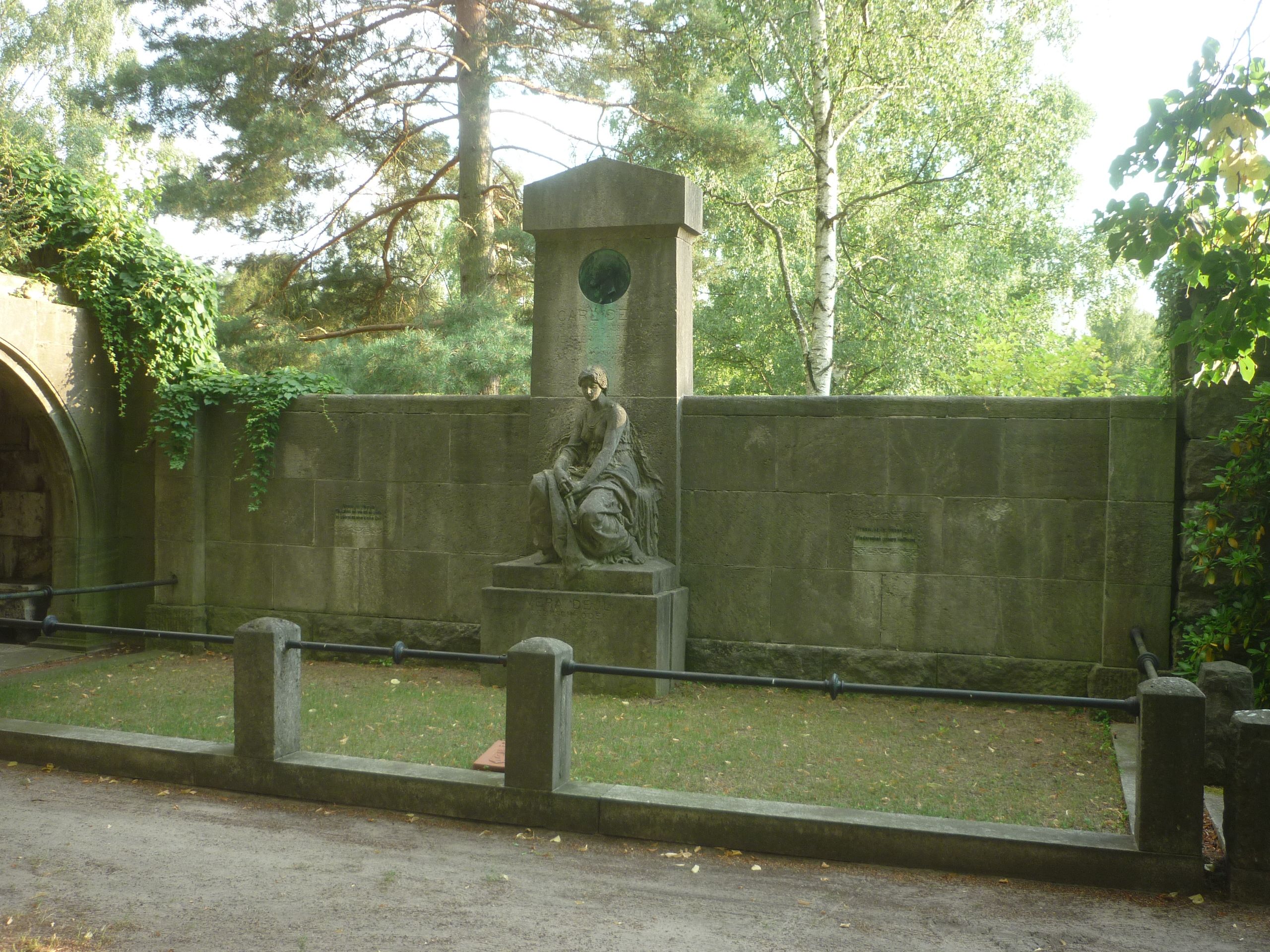 Grabmal von Carl Deul